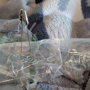 Silver Metal Photo/Card Holders